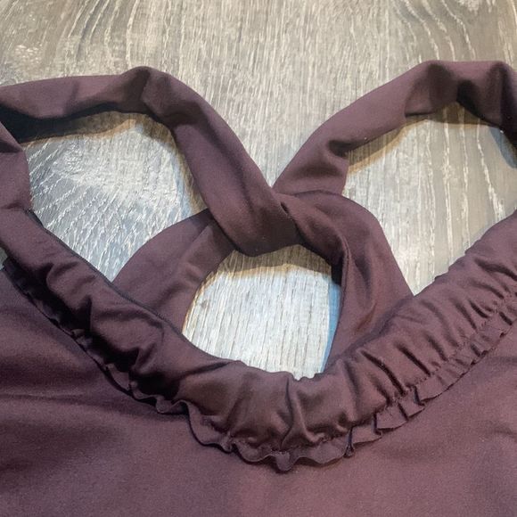 Free people down the line bra in black raisin - Picture 5 of 10